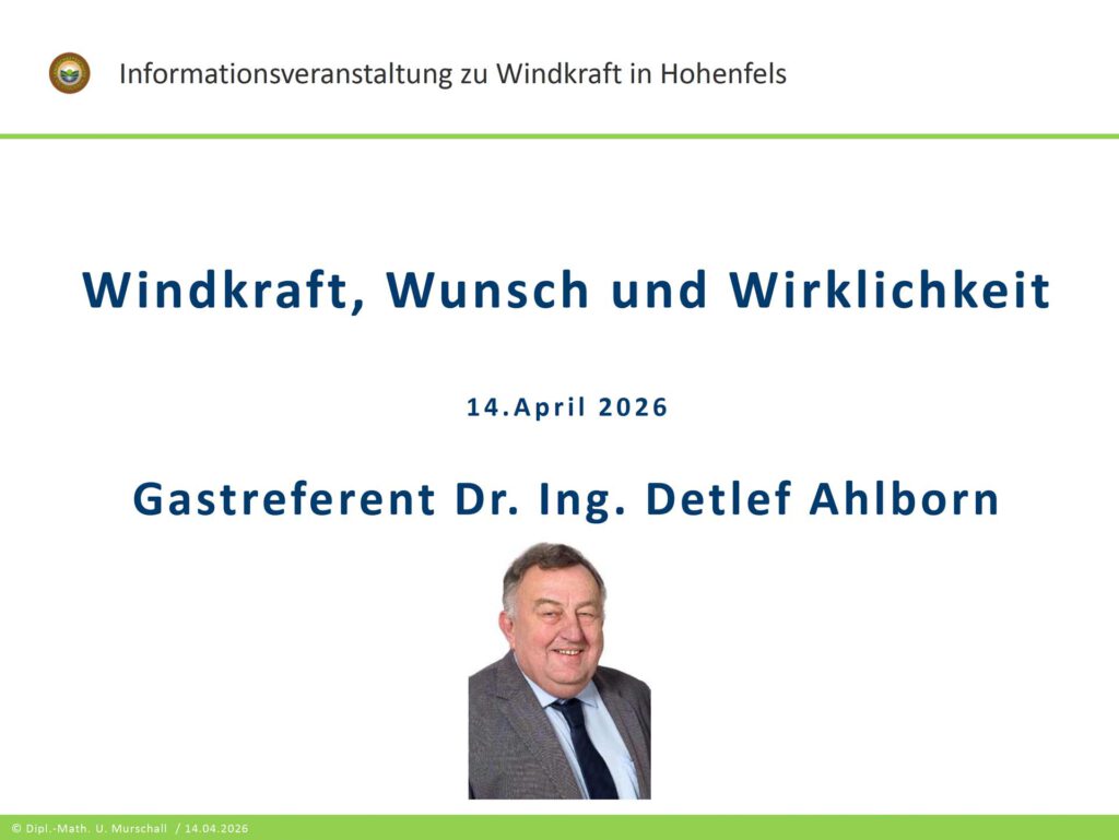 Landschaftsschutz VG Stockach Windkradt Wunsch Wirklichkeit